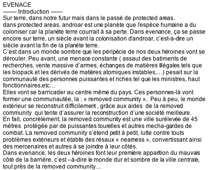 evence: le monde